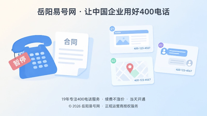 号码停用后仍散落在官网与客户记录中的示意配图